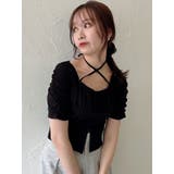 フロントホックタイトカットトップス | dazzlin | 詳細画像14