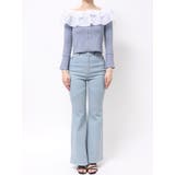 ショルダーフリルカットトップス | dazzlin | 詳細画像47