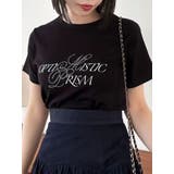 ブラック | Optimistic PrismTシャツ | dazzlin