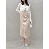 ペプラムフリルリボンカーデ | dazzlin | 詳細画像14 