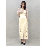 ペプラムフリルリボンカーデ | dazzlin | 詳細画像17 