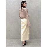 ペプラムフリルリボンカーデ | dazzlin | 詳細画像19 