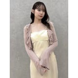 ペプラムフリルリボンカーデ | dazzlin | 詳細画像21 