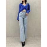 ペプラムフリルリボンカーデ | dazzlin | 詳細画像27 