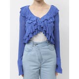 ペプラムフリルリボンカーデ | dazzlin | 詳細画像46 