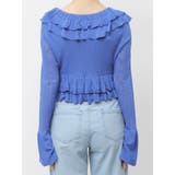 ペプラムフリルリボンカーデ | dazzlin | 詳細画像48 