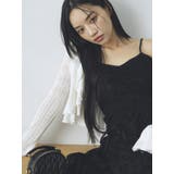 ペプラムフリルリボンカーデ | dazzlin | 詳細画像5 