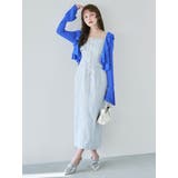 ペプラムフリルリボンカーデ | dazzlin | 詳細画像8 