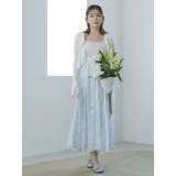 ペプラムフリルリボンカーデ | dazzlin | 詳細画像9 