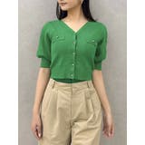 半袖マリンカーデトップス | dazzlin | 詳細画像10