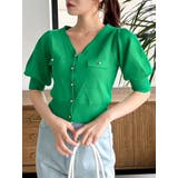 半袖マリンカーデトップス | dazzlin | 詳細画像23