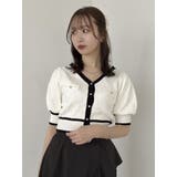 半袖マリンカーデトップス | dazzlin | 詳細画像28