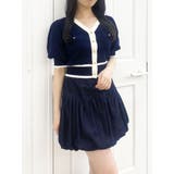 半袖マリンカーデトップス | dazzlin | 詳細画像4