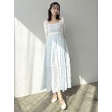 レースホックショートカーデ | dazzlin | 詳細画像12 