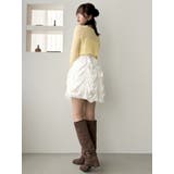 レースホックショートカーデ | dazzlin | 詳細画像22 