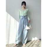 レースホックショートカーデ | dazzlin | 詳細画像33 