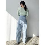 レースホックショートカーデ | dazzlin | 詳細画像34 