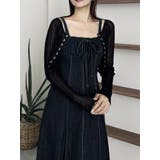 レースホックショートカーデ | dazzlin | 詳細画像36 