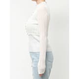 レースホックショートカーデ | dazzlin | 詳細画像42 