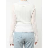 レースホックショートカーデ | dazzlin | 詳細画像43 