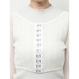 レースホックショートカーデ | dazzlin | 詳細画像44 