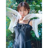 レースホックショートカーデ | dazzlin | 詳細画像6 