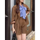 ブラウン | 【セットアップ対応】バリエミディージャケット | dazzlin