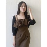 ツインリボンディティールワンピース | dazzlin | 詳細画像20 