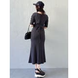 アシメレイヤードカットワンピース | dazzlin | 詳細画像18 