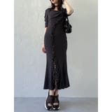 アシメレイヤードカットワンピース | dazzlin | 詳細画像21 