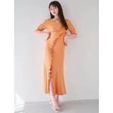 アシメレイヤードカットワンピース | dazzlin | 詳細画像3 