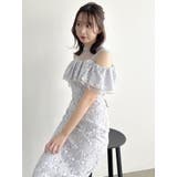 【藤井サチコラボ】オフショルレースドレス | dazzlin | 詳細画像23