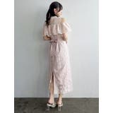 【藤井サチコラボ】オフショルレースドレス | dazzlin | 詳細画像28