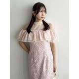 【藤井サチコラボ】オフショルレースドレス | dazzlin | 詳細画像30
