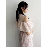 【藤井サチコラボ】オフショルレースドレス | dazzlin | 詳細画像31