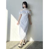【藤井サチコラボ】オフショルレースドレス | dazzlin | 詳細画像33