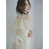 【藤井サチコラボ】オフショルレースドレス | dazzlin | 詳細画像4