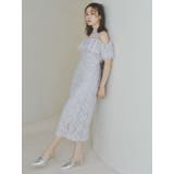 【藤井サチコラボ】オフショルレースドレス | dazzlin | 詳細画像9