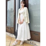 サイドオープンコットンワンピース | dazzlin | 詳細画像2 