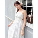 サイドオープンコットンワンピース | dazzlin | 詳細画像25 