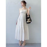 サイドオープンコットンワンピース | dazzlin | 詳細画像48 