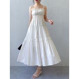 サイドオープンコットンワンピース | dazzlin | 詳細画像50 