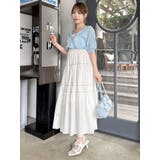 サイドオープンコットンワンピース | dazzlin | 詳細画像6 