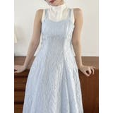 バックリボンジャカードキャミワンピース | dazzlin | 詳細画像10 