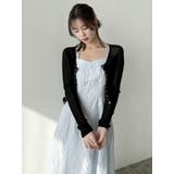 バックリボンジャカードキャミワンピース | dazzlin | 詳細画像14 