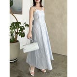 バックリボンジャカードキャミワンピース | dazzlin | 詳細画像15 