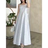 バックリボンジャカードキャミワンピース | dazzlin | 詳細画像16 