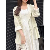 バックリボンジャカードキャミワンピース | dazzlin | 詳細画像2 