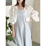 バックリボンジャカードキャミワンピース | dazzlin | 詳細画像21 