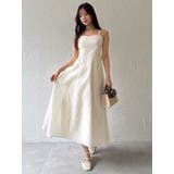 バックリボンジャカードキャミワンピース | dazzlin | 詳細画像23 